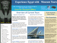 Tablet Screenshot of museum-tours.com